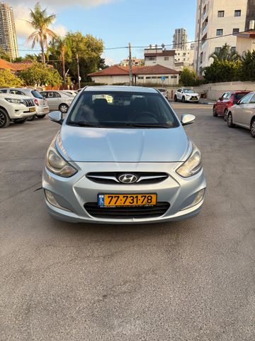 מודעת רכב יונדאי אקסנט i25