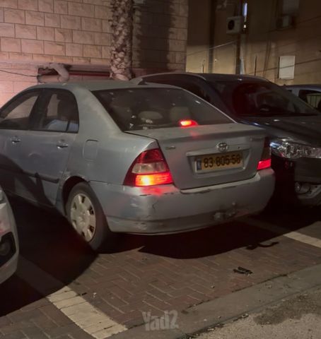 מודעת רכב טויוטה קורולה