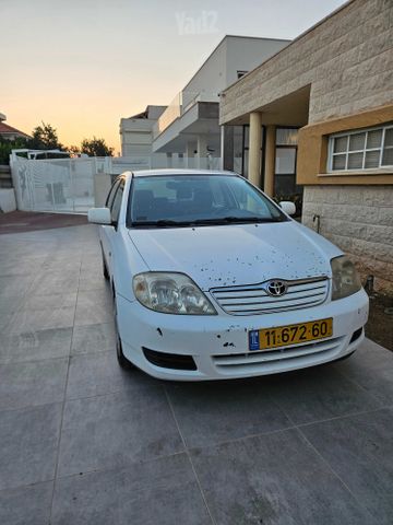 מודעת רכב טויוטה קורולה