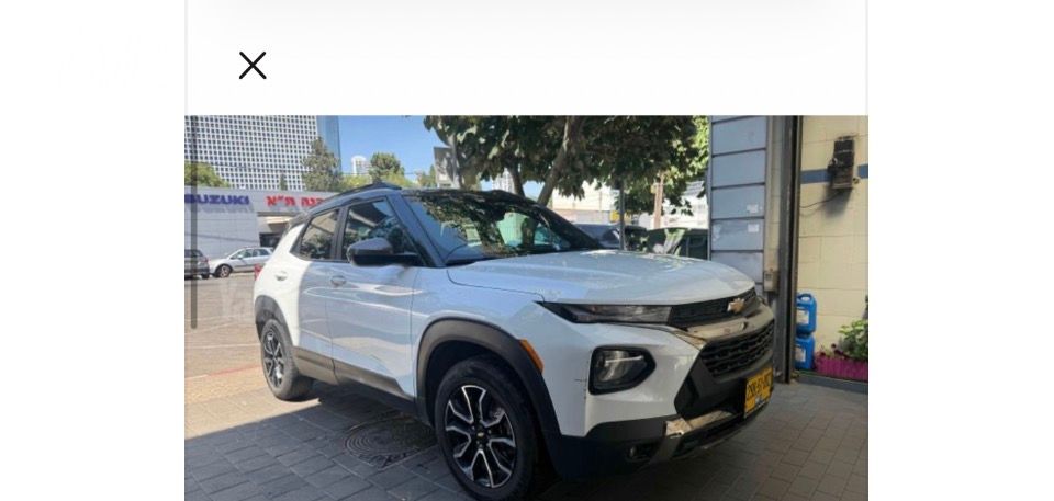 מודעת רכב שברולט טרייל בלייזר