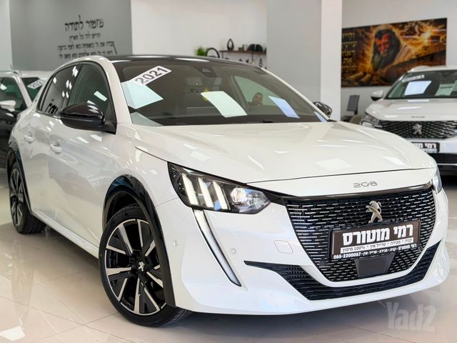 מודעת רכב פיג'ו 208