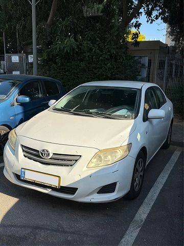 מודעת רכב טויוטה קורולה