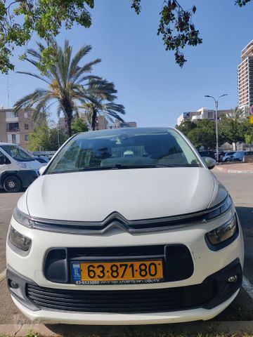 C4 פיקאסו Comfort Pack אוט׳ בנזין מיניוואן / MPV 5 מק 1.6 (165 כ״ס)