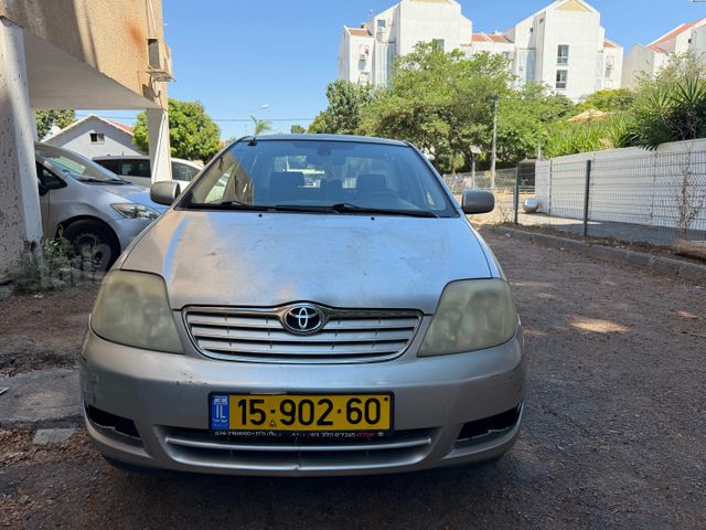 מודעת רכב טויוטה קורולה