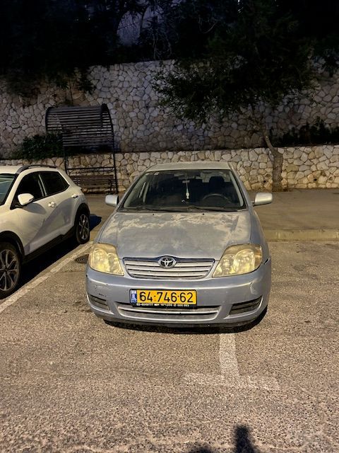 מודעת רכב טויוטה קורולה