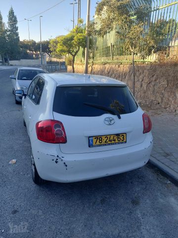 מודעת רכב טויוטה אוריס