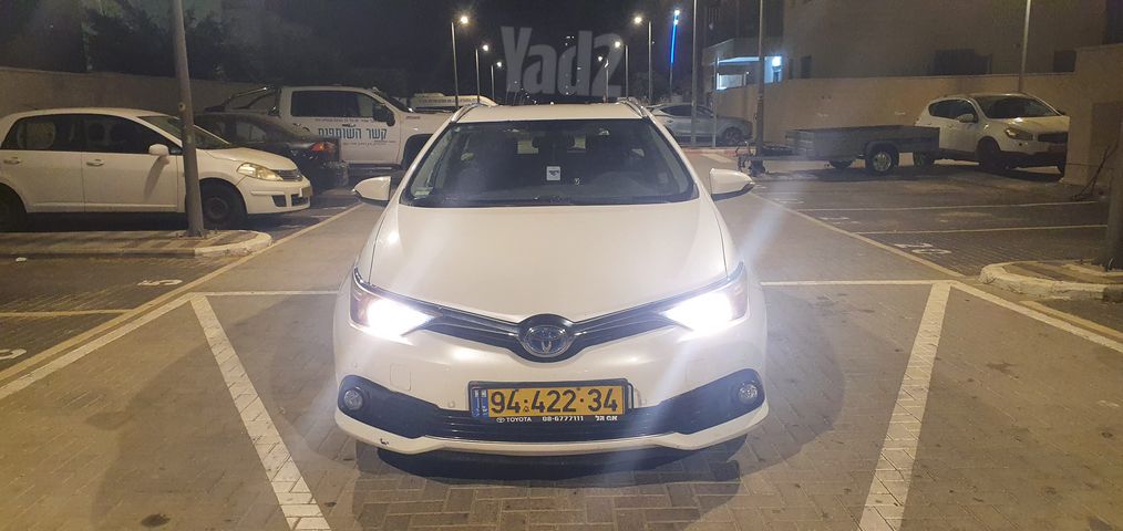 מודעת רכב טויוטה אוריס