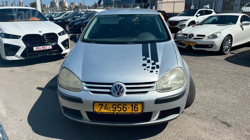 גולף Comfortline אוט׳ בנזין 5 דל 1.6 (102 כ״ס) [2003-2005]