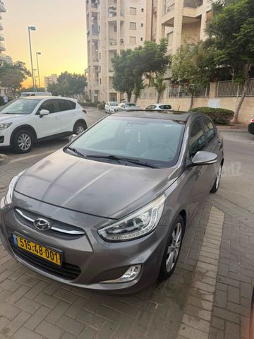 מודעת רכב יונדאי אקסנט i25
