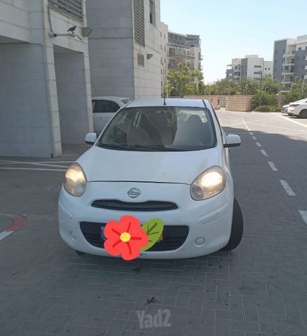 מודעת רכב ניסאן מיקרה