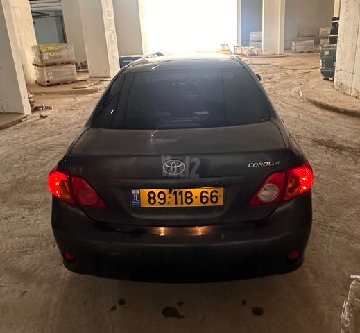 מודעת רכב טויוטה קורולה