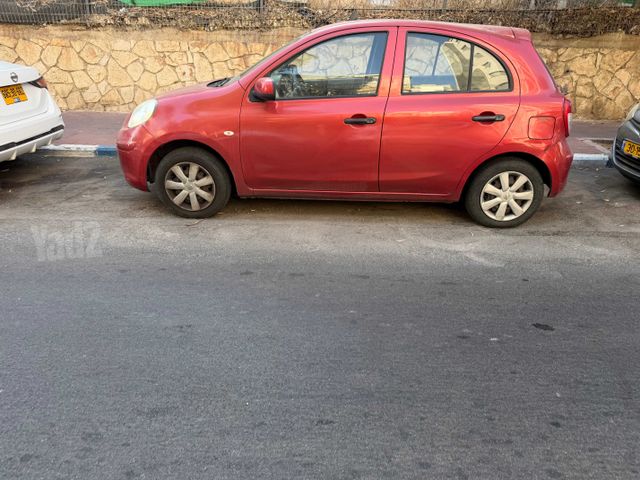 מודעת רכב ניסאן מיקרה