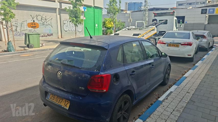 מודעת רכב פולקסווגן פולו 