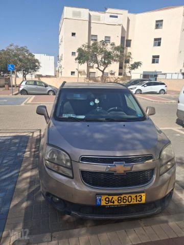מודעת רכב שברולט אורלנדו