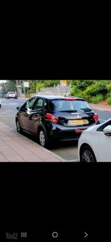 מודעת רכב פיג'ו 208