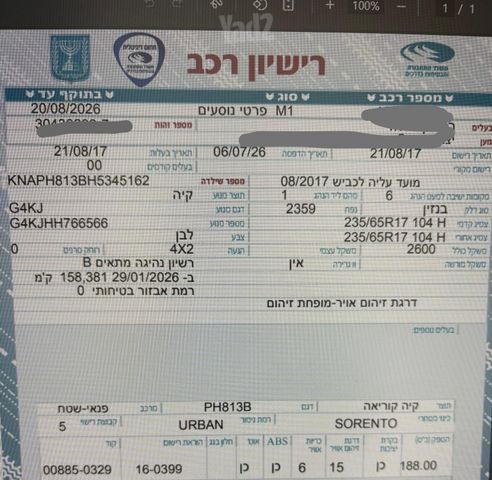 קיה סורנטו
