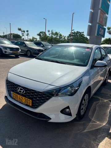 מודעת רכב יונדאי אקסנט i25