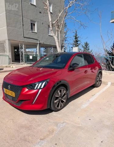 מודעת רכב פיג'ו 208