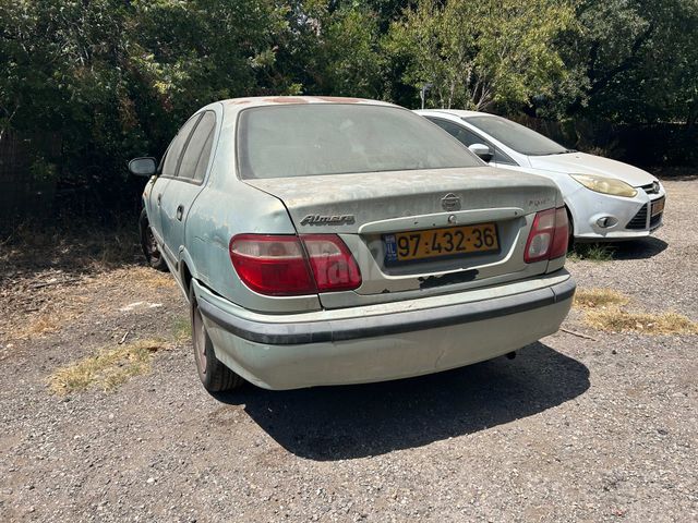מודעת רכב ניסאן אלמרה