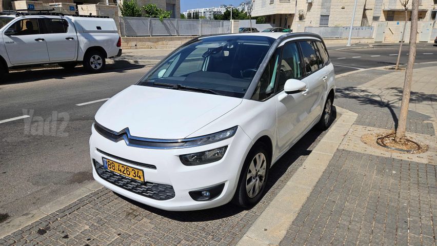 C4 פיקאסו Comfort Pack אוט׳ בנזין מיניוואן / MPV 7 מק 1.6 (165 כ״ס) [2014-2018]