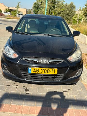 מודעת רכב יונדאי אקסנט i25