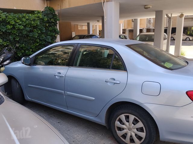 מודעת רכב טויוטה קורולה
