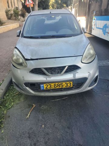 מודעת רכב ניסאן מיקרה