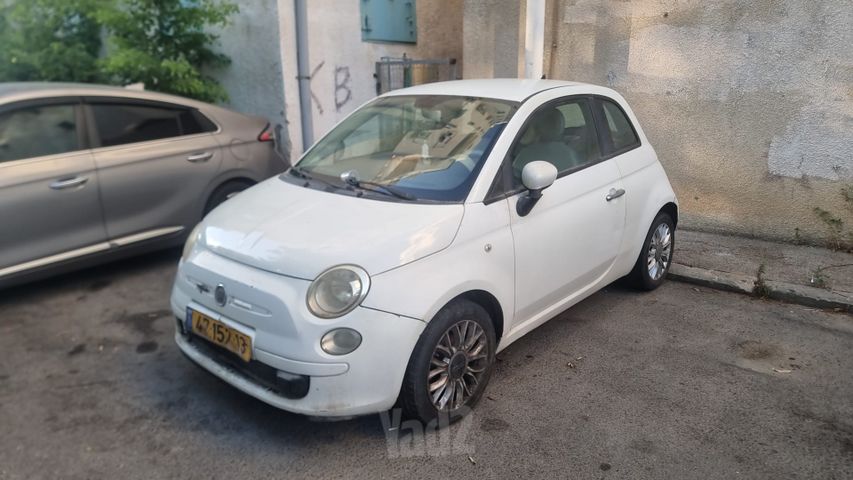 מודעת רכב פיאט 500