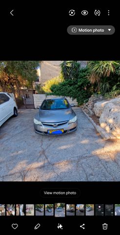 מודעת רכב הונדה סיוויק