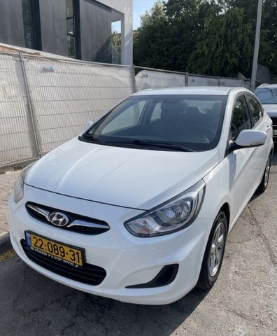 מודעת רכב יונדאי אקסנט i25