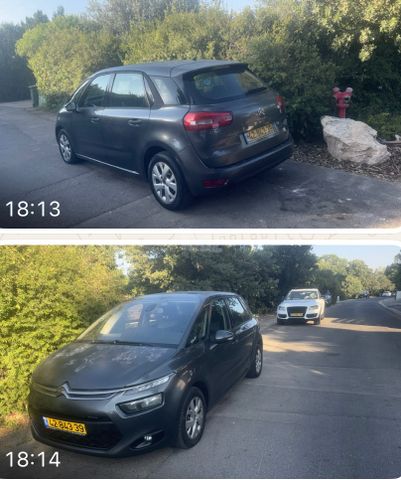 מודעת רכב סיטרואן C4 פיקאסו