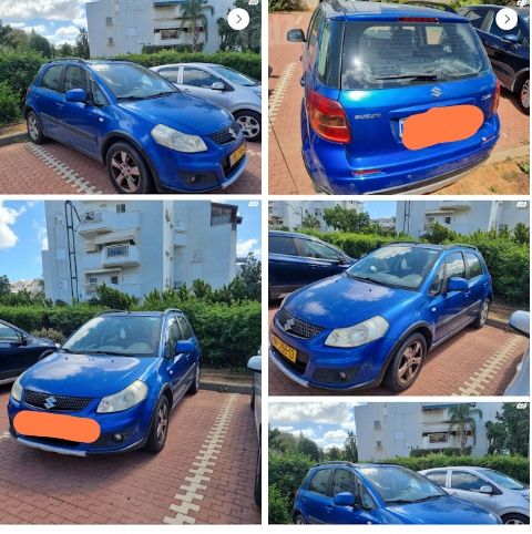 מודעת רכב סוזוקי SX4