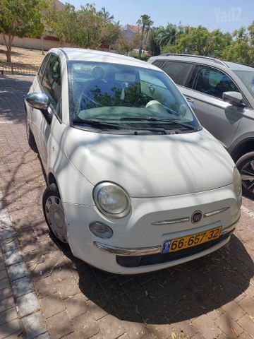 מודעת רכב פיאט 500