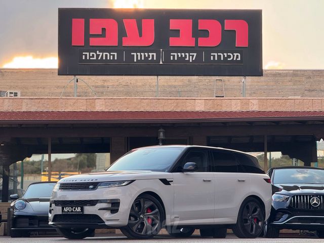 מודעת רכב לנד רובר ריינג' רובר ספורט