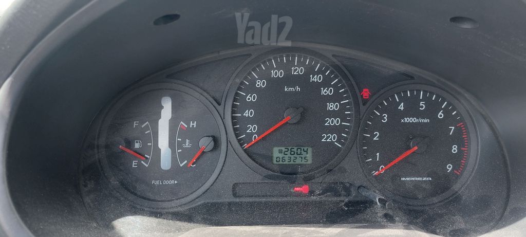 מודעת רכב סובארו אימפרזה 2