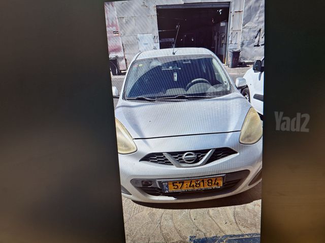 מודעת רכב ניסאן מיקרה