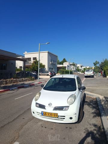 מודעת רכב ניסאן מיקרה