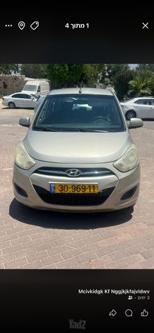 מודעת רכב יונדאי i10