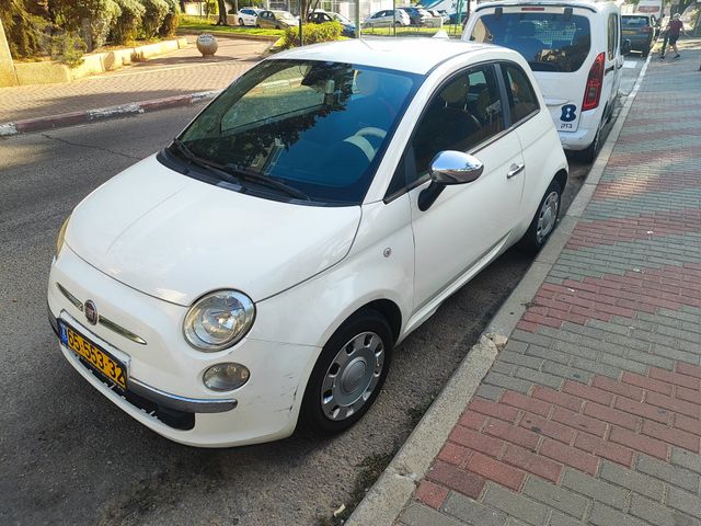 מודעת רכב פיאט 500