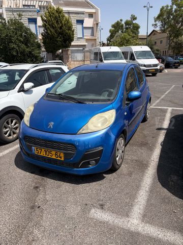 מודעת רכב פיג'ו 107