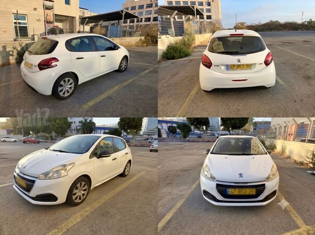 מודעת רכב פיג'ו 208
