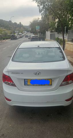 מודעת רכב יונדאי אקסנט i25