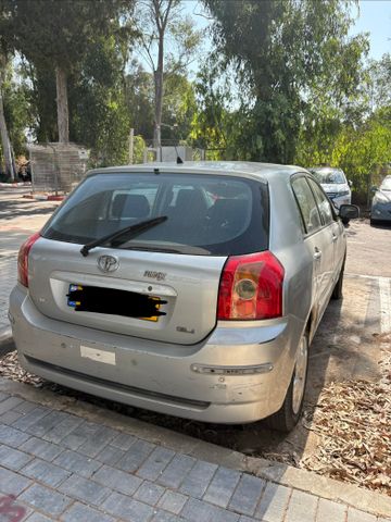 מודעת רכב טויוטה קורולה