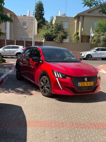 מודעת רכב פיג'ו 208
