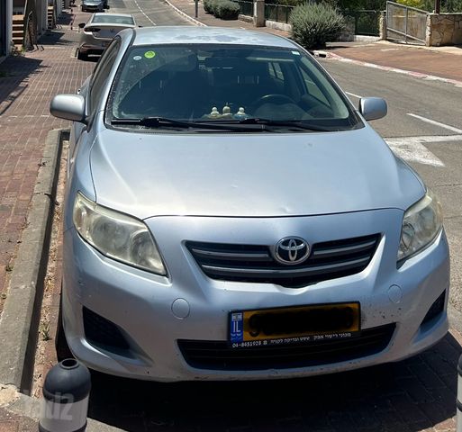 מודעת רכב טויוטה קורולה
