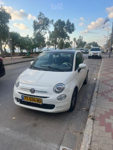 מודעת רכב פיאט 500