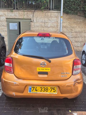 מודעת רכב ניסאן מיקרה