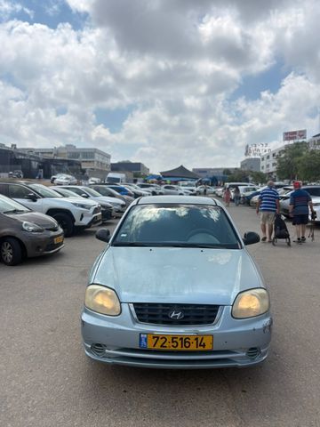 מודעת רכב יונדאי אקסנט i25