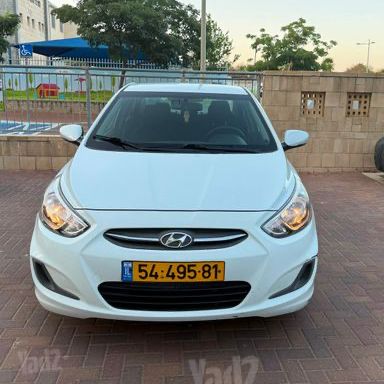 מודעת רכב יונדאי אקסנט i25