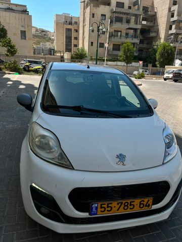 מודעת רכב פיג'ו 107